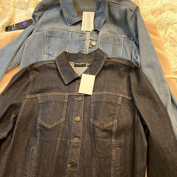 New with tags fringed Jean jackets - Picture 2 of 7